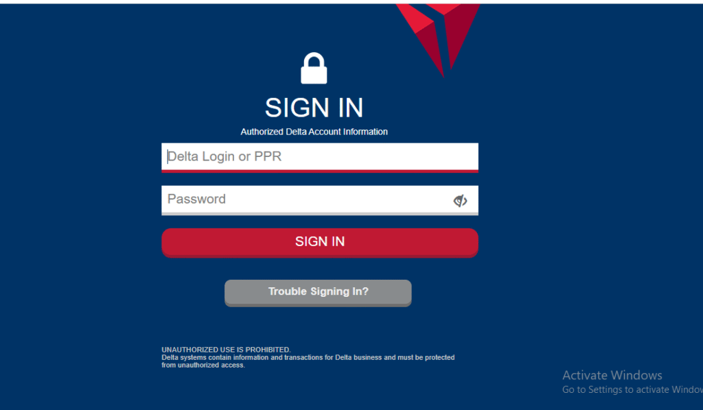 DLNET Delta Employee Portal Login