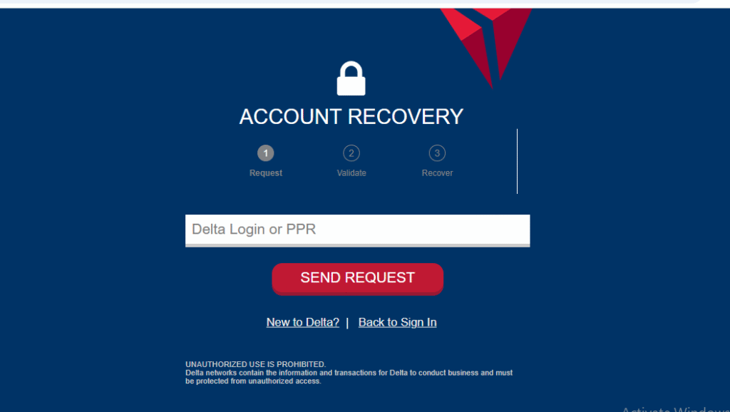 How to Reset Your  DLNET Delta Password
